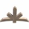 Ekena Millwork Alberta Smooth Timber Gable Bracket, Douglas Fir, 48"W x 32"H x 3 1/2"D x 5 1/2"F, 16/12 Pitch GBW048X32X0406ALB00SDF - alternate 2